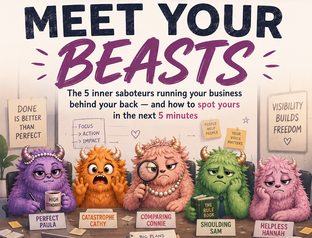 Meet your inner critic — programme cover